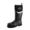 BBZ BUCKBOOTS SAFETY 6000BK Rubberen Laars (hoog) - Zwart