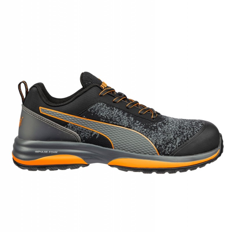 Puma Charge (laag) - Zwart/Oranje