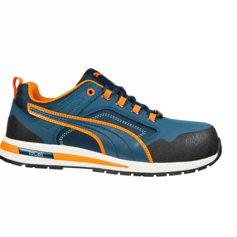 Puma Crosstwist (laag) - Blauw/Oranje