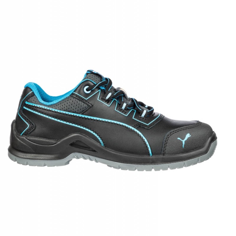 Puma Niobe WNS (laag) - Zwart/Blauw