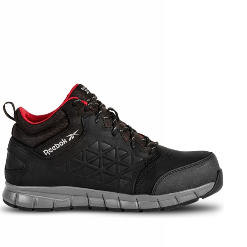 Reebok Excel Light 1037-1 S3 (hoog) - Zwart